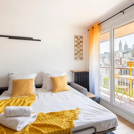 Stylish - Balcony & Amazing View - Montmartre Párizs