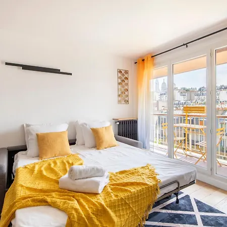 Stylish - Balcony & Amazing View - Montmartre Apartman Párizs