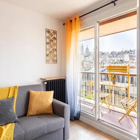 Apartman Stylish - Balcony & Amazing View - Montmartre Párizs