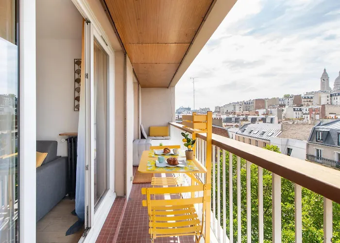 Stylish - Balcony&amazing View - Montmartre
